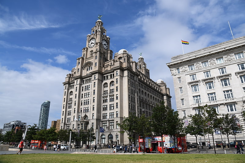Building in Liverpool, England