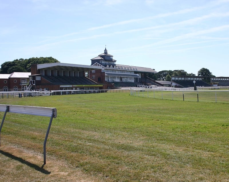 Racecourse in Thirsk, England