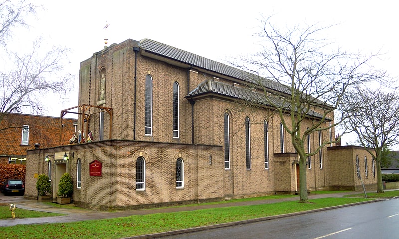 Catholic church in Letchworth, England