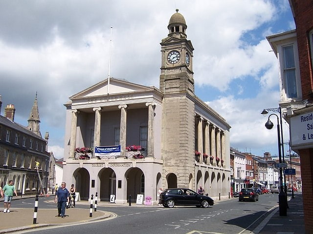 Historical landmark in Newport, England