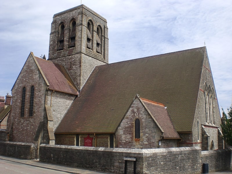 Parish church in Ryde, England