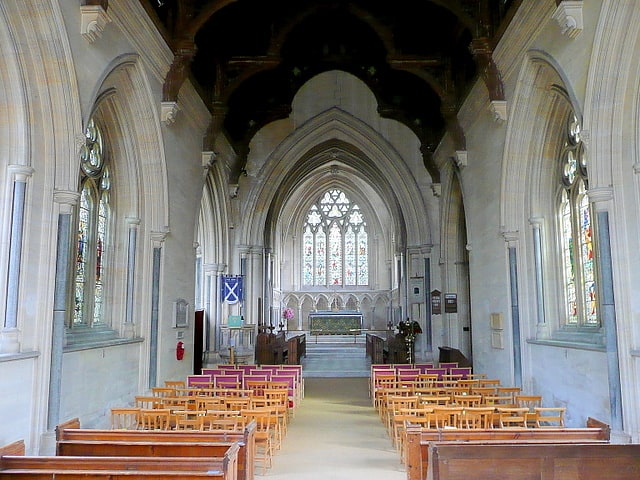 Christian church in Toddington, England
