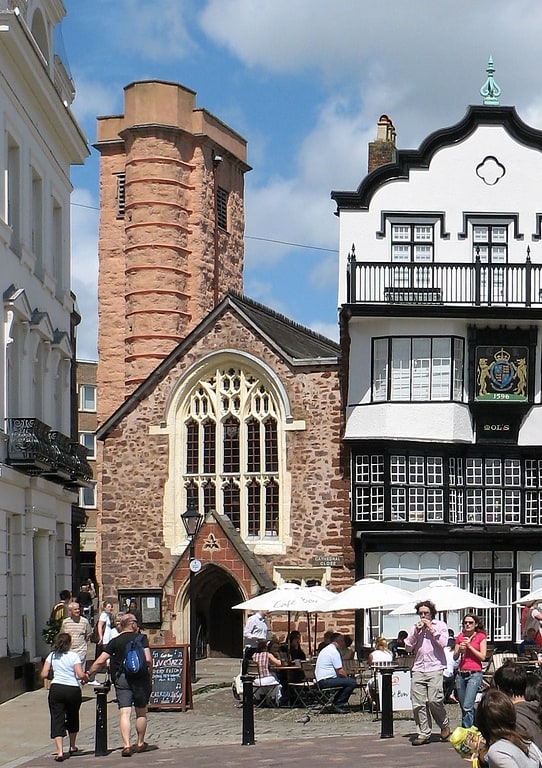 Building in Exeter, England