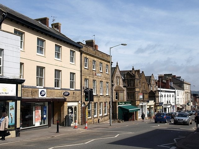 Street in Chard, England