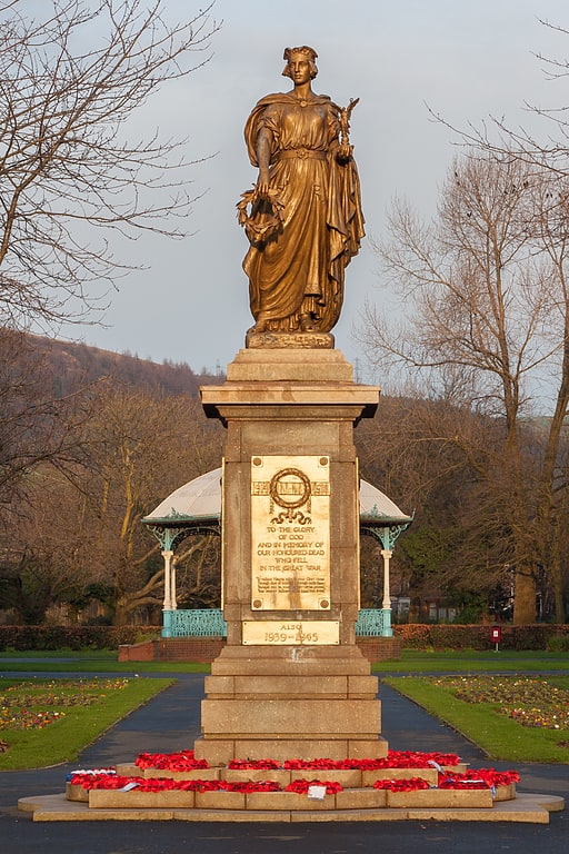 War memorial in Port Talbot, Wales