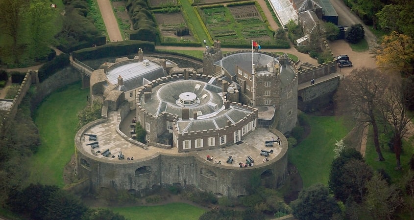 Castle in Walmer, England