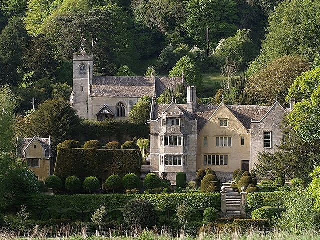 Manor house in England