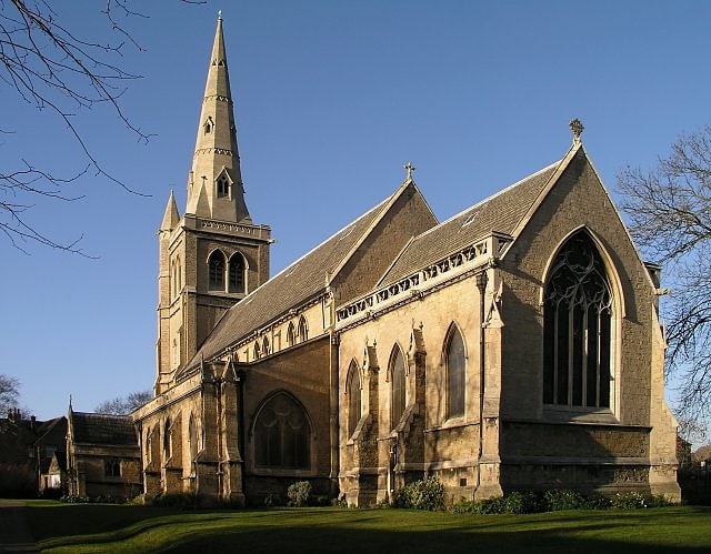 Church in Mansfield, England