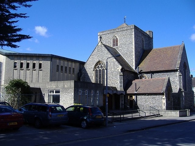 Parish church in Swindon, England