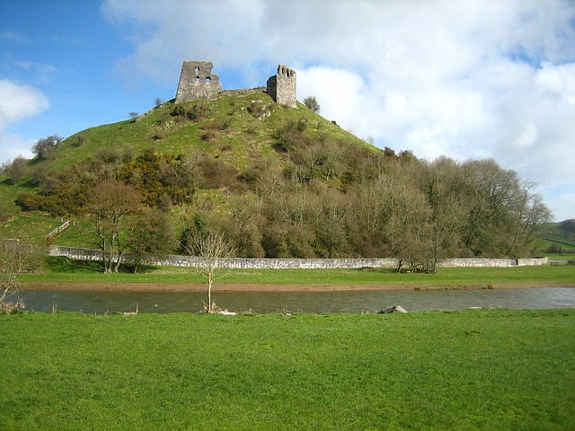 Schloss in Wales