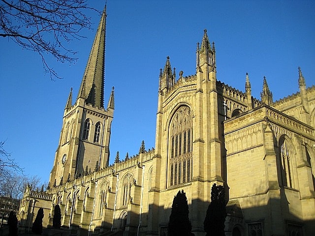 Cathedral in Wakefield, England