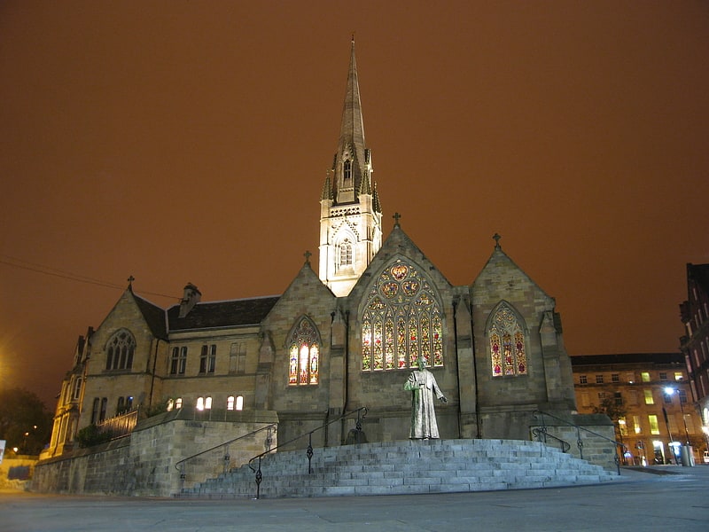 Catedral en Newcastle upon Tyne, Inglaterra
