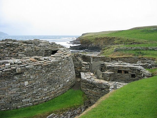 Site archéologique en Écosse