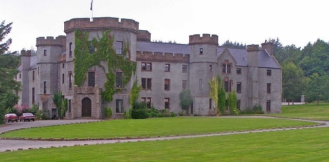Castle in the Kirkton of Fetteresso, Scotland