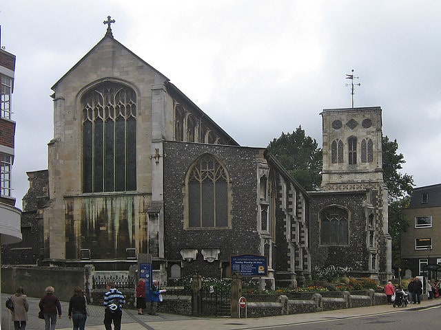Parish church in Norwich, England