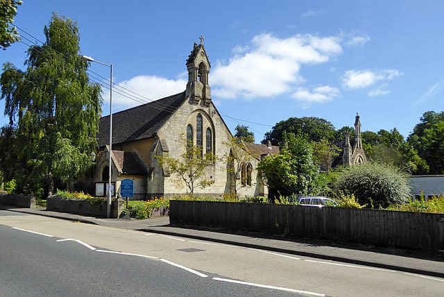 Parish church in Devizes, England