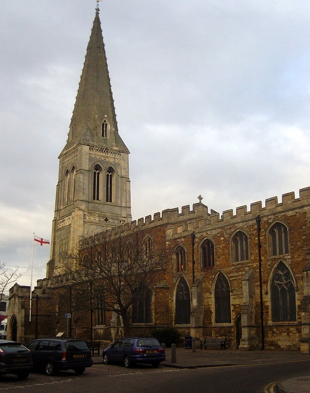 Church in Market Harborough, England
