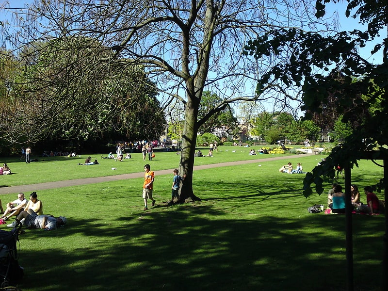 Park in Cambridge, England