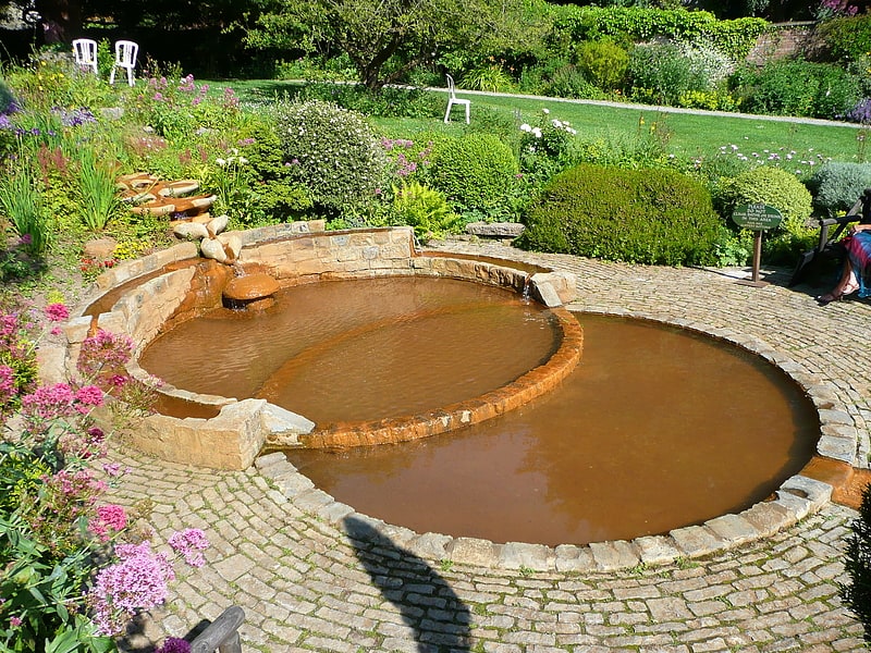 Garten in Glastonbury, England