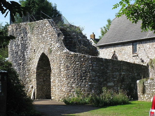Castle in Hemyock, England