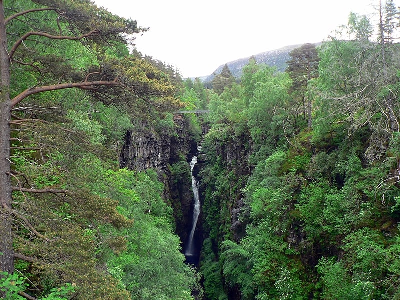 National park in Braemore, Scotland