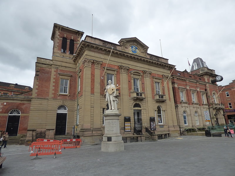 City or town hall in Kidderminster, England