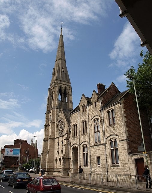 Parish church in Gloucester, England