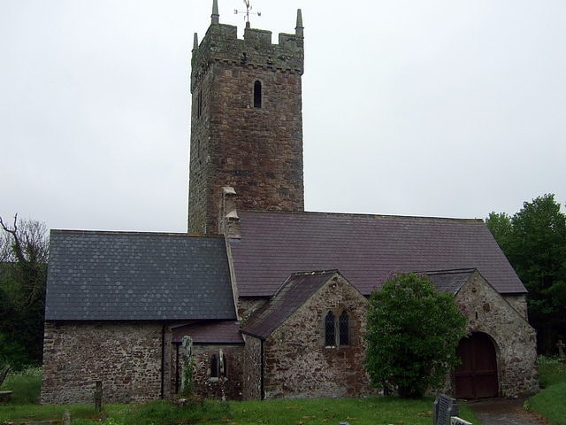 Church in the Rhoscrowther, Wales