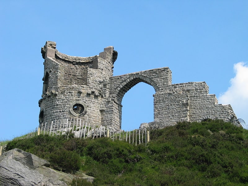 Tourist attraction in Mow Cop, England
