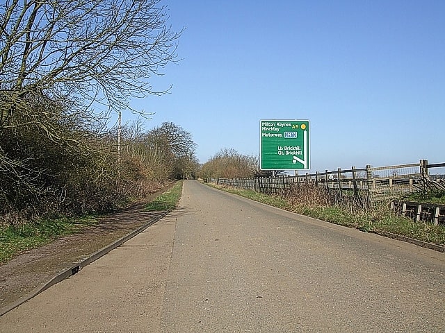Route en Angleterre