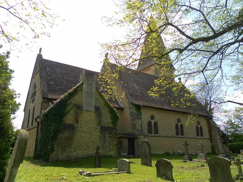 Church in Lowfield Heath, England