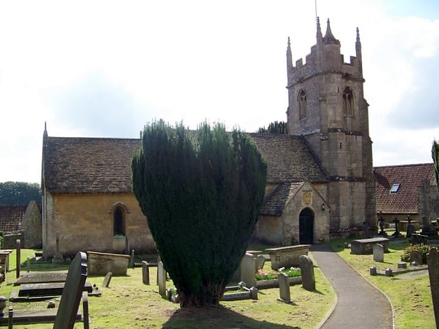 Parish church in Southstoke, England
