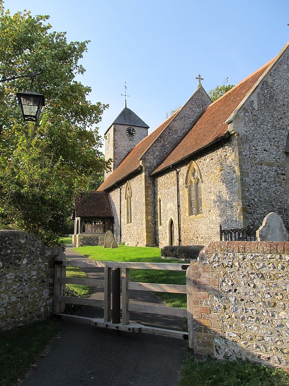 Church in Kingston near Lewes, England