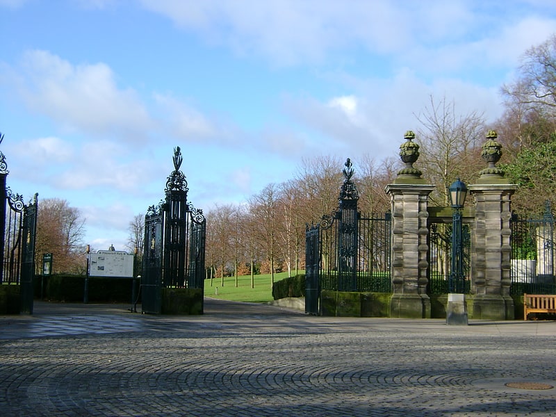 Park in Dunfermline, Scotland