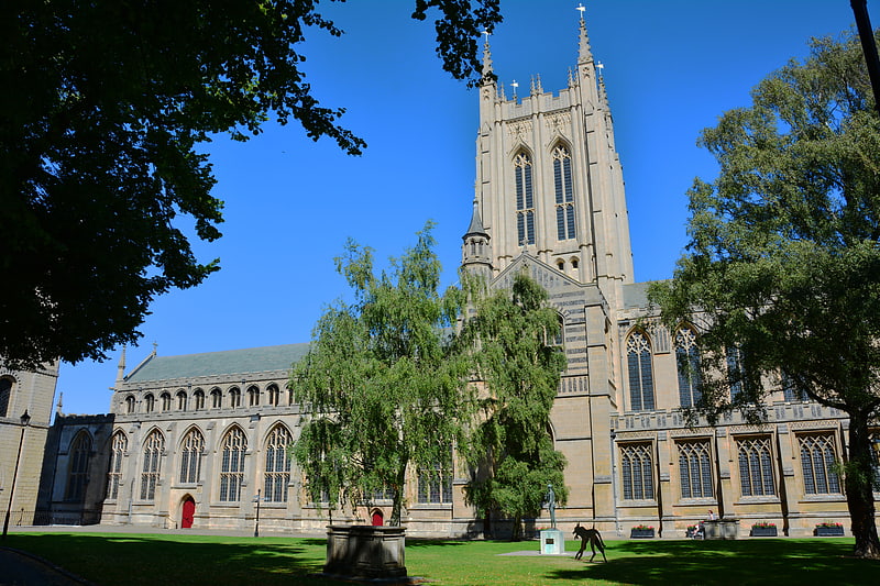 Cathedral in Bury St Edmunds, England