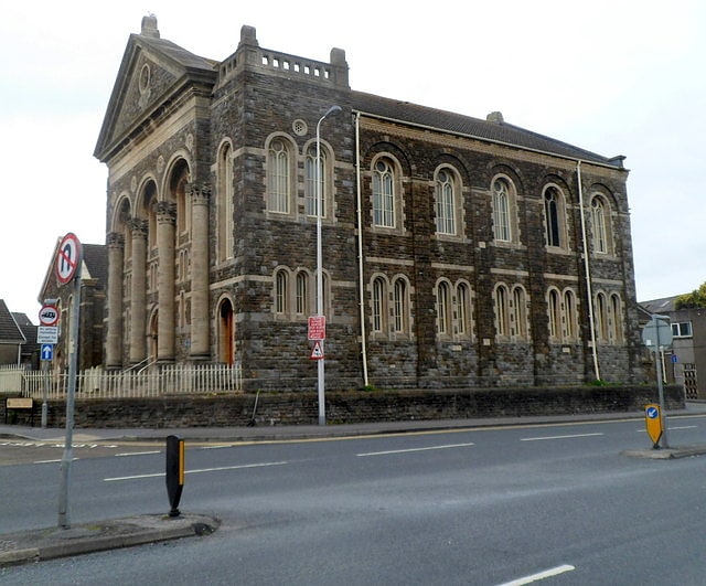 Baptist church in Llanelli, Wales