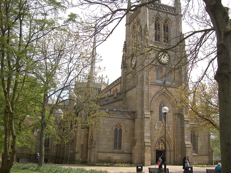 Cathédrale à Blackburn, Angleterre