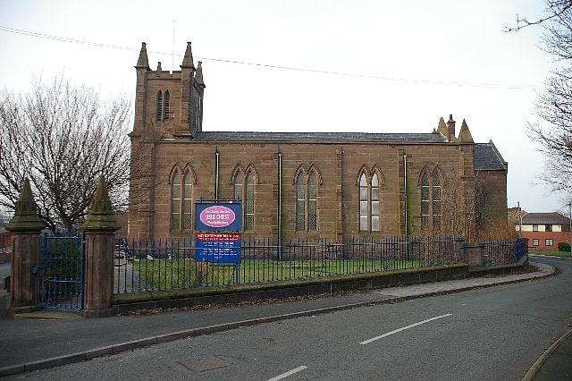 Commissioners' church in Runcorn, England