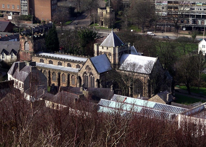 Cathedral in Bangor, Wales