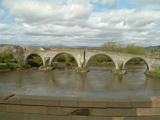 Brücke in Stirling, Schottland