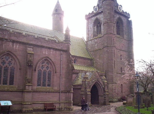 Cathedral in Brechin, Scotland