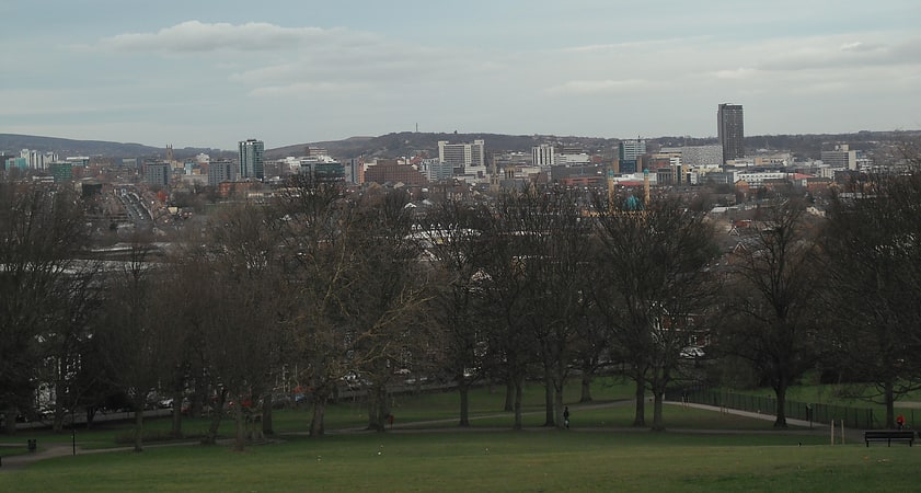 Park in Sheffield, England
