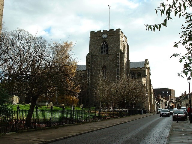 Church in Bury St Edmunds, England