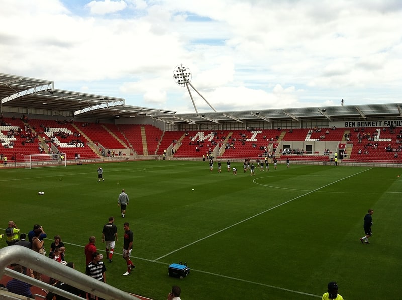 Stadion in Rotherham, England