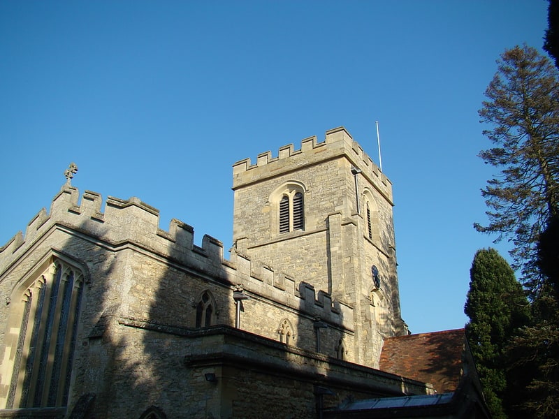 Church in Shenley Church End, England
