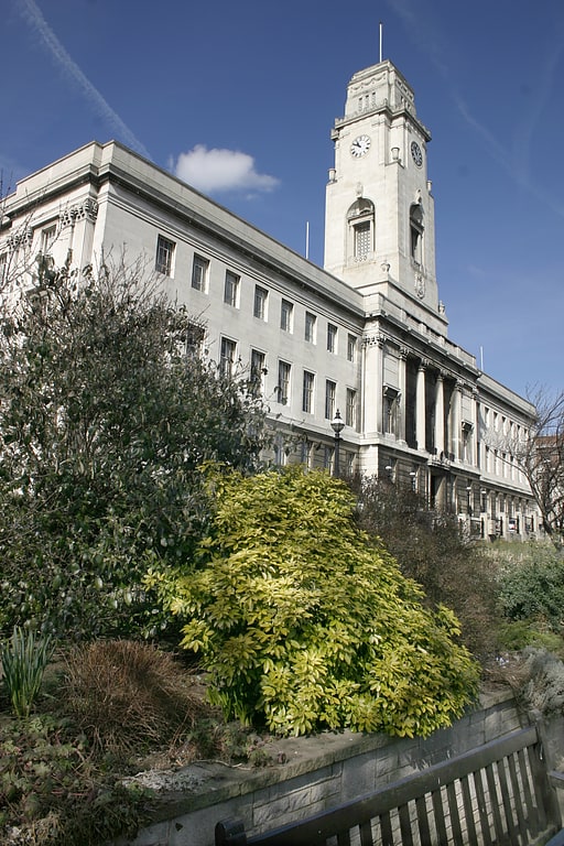 City or town hall in Barnsley, England