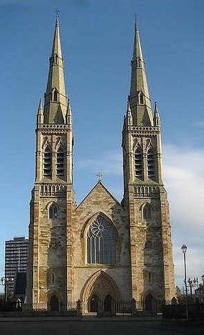 Cathédrale à Belfast, Irlande du Nord