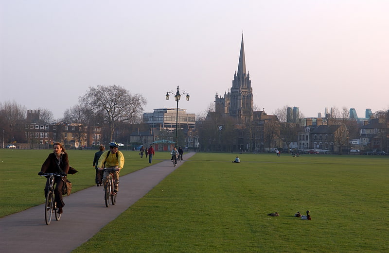 Park in Cambridge, England