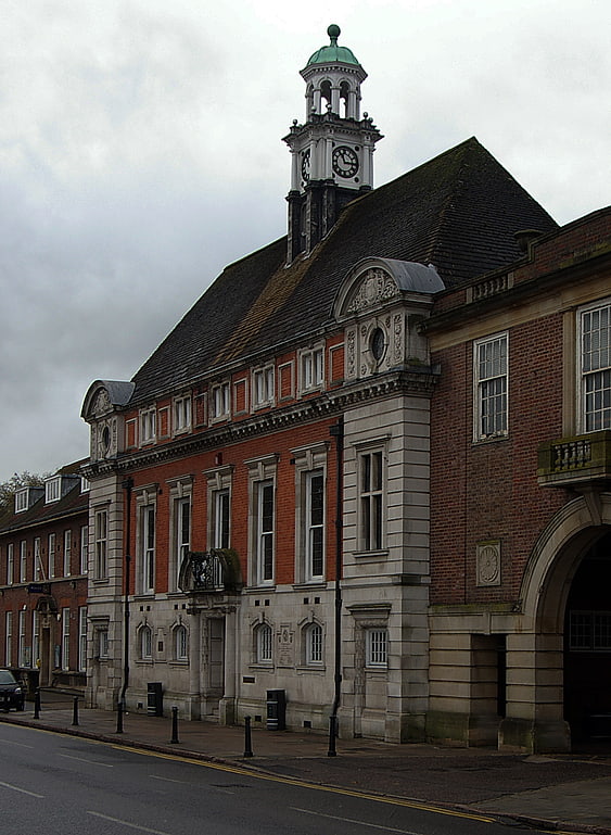 City or town hall in Wycombe, England