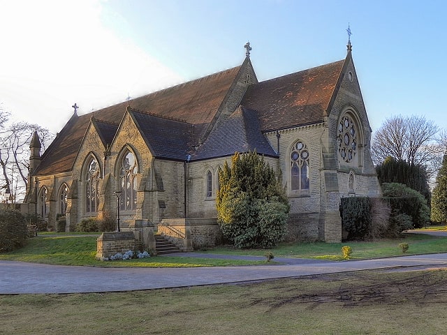 Church in Sale, England